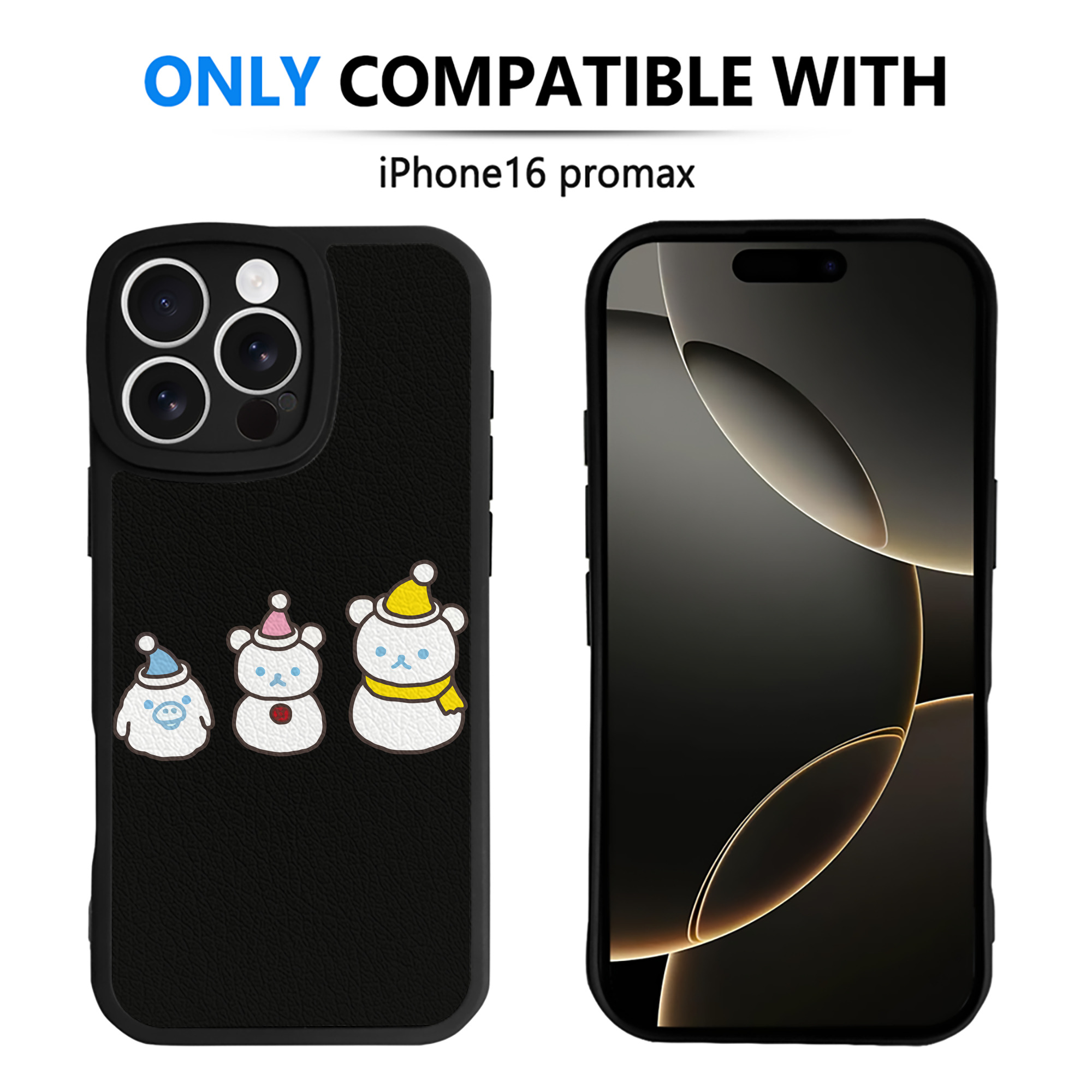 （画像用） リラックマ リラックマ キイロイトリ Rilakkuma Korilakkuma Kiiroitori 【iPhone 16シリーズ対応】シリコンスマホケース（レザー調） 材質：シリコン